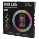 رینگ لایت 14 اینچ RGB LED MJ36 - تصویر 9