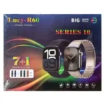 ساعت هوشمند Lucy R60 با هفت بند مختلف سیلیکونی - تصویر 3